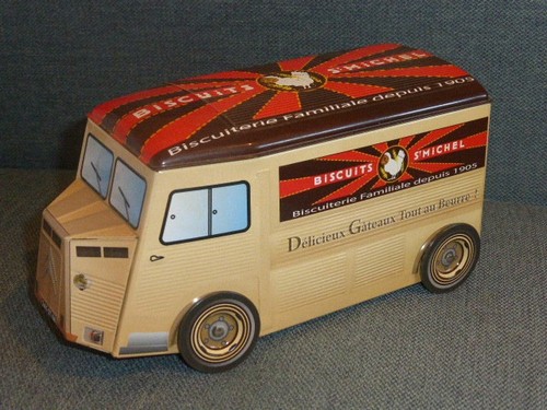 Boite biscuits publicitaire - a,