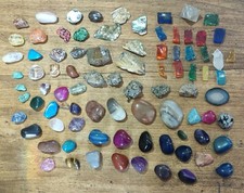 Lot de pierres semi précieuses/minéraux/jaspes/lithotherapie/pierres naturelles 