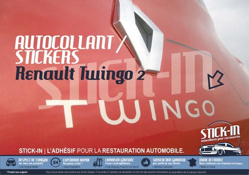 Autocollant stickers coffre - stickers,