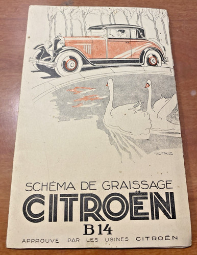 Rare brochure citroën b14 - brochure,