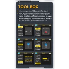DSO-TC3 3 IN 1 Numérique Oscilloscope Transistor Testeur Fonctions Générateur