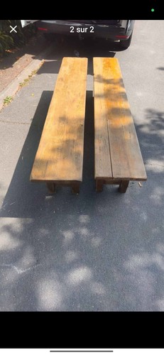Banc bois chêne bonne - chêne,