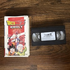 Dragon Ball Z Broly Second Coming Edited Movie VHS Plastic Clam Shell Case 