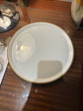 Plat à tarte en porcelaine de Limoges – Haviland