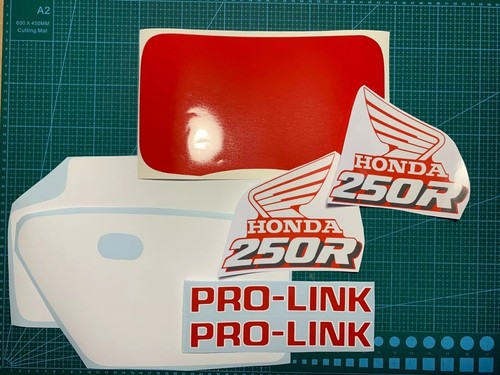 Honda 250 1989 stickers - 250,