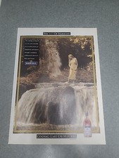 Cognac Martell Cordon Bleu Print Ad 1990 8x11 Wall Art Decor 
