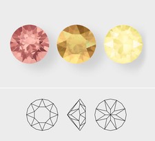 6mm | Chaton | Swarovski Article 1088 | 36 Pieces - Choose Crystal Color