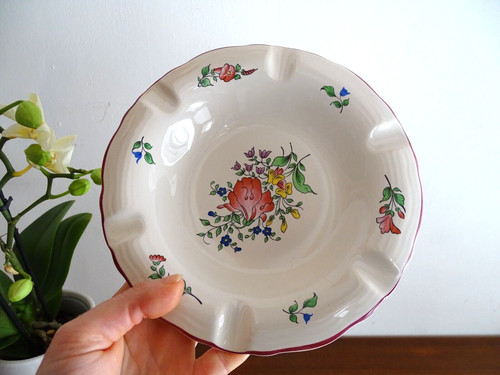 Cendrier faience lunéville - faience, kg