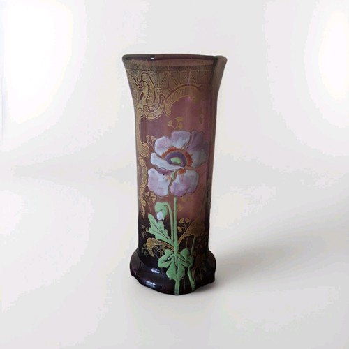 Vase legras décor floral - legras,
