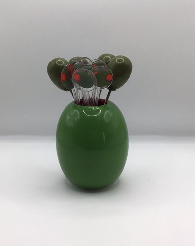 Vtg mcm martini olive ceramic - mcm,