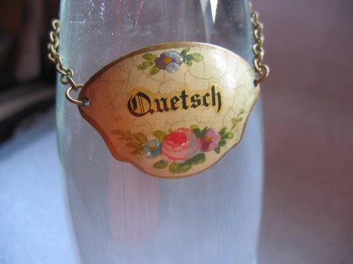 Ancienne petite plaque