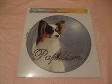1 autocollant - motif chien PAPILLON