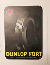 Publicité de presse: PNEU KLEBER-COLOMBES années 50