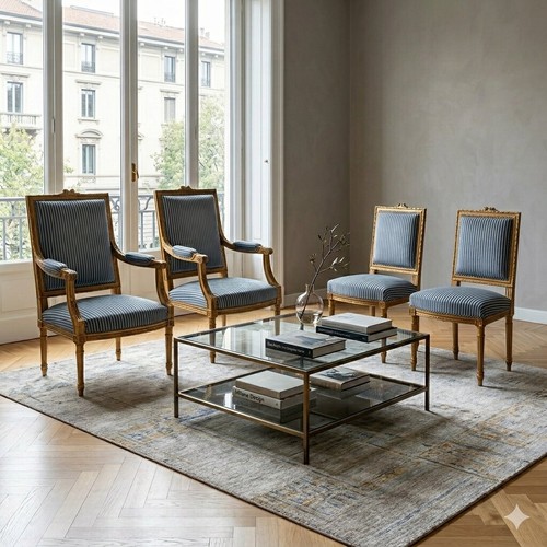 Chaises fauteuils anciens - et,