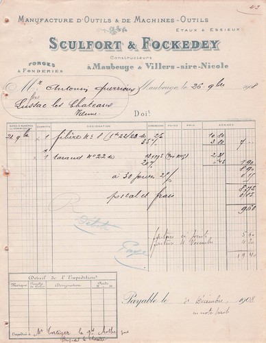 Maubeuge tools sculfort - 59,