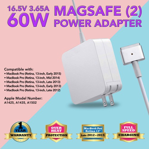60w magsafe2 power adapter - 60w,