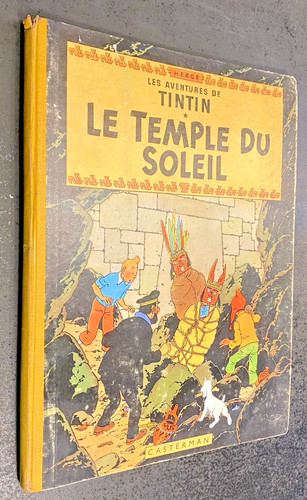 Tintin temple du soleil - tintin,