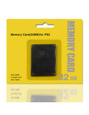 Carte Mémoire Générique 32Mo, 32Mb Compatible Playstation 2, PS2