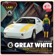 Ramen Jouet Makina Laboratories M. A. S. K. Great Blanc Shark