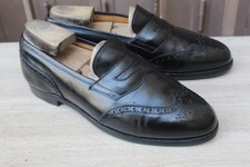 MOCASSIN EDWARD GREEN CUIR 9 E