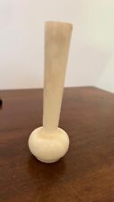 Soliflora stone white marble vase