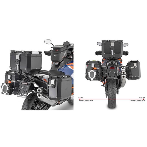Givi plo7713cam porte valise - givi, porte-valise