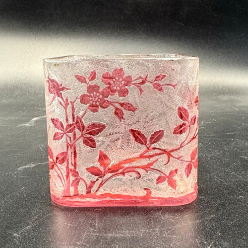Baccarat vase carré - baccarat,