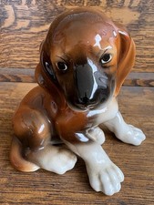 Wien Keramos Dachshund Puppy Dog Figurine Statue(Austria) Vintage And Lovable
