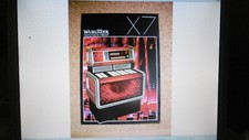 flyer de juke box Wurlitzer: X7