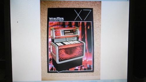 Flyer juke box wurlitzer - flyer,