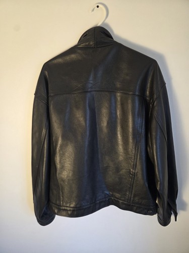 Chevignon leather jacket - leather,