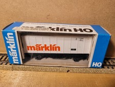 MARKLIN HO 4481 WAGON CONTAINER   PUBLICITAIRE MARKLIN EN BOITE 