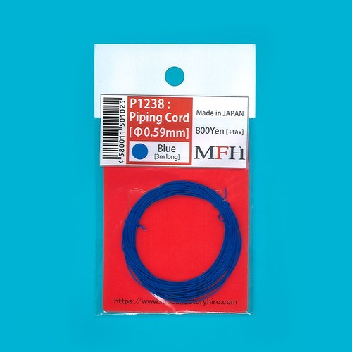 Fil bleu model - fil, mm