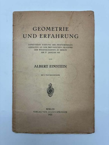 Albert einstein geometrie und - geometrie,