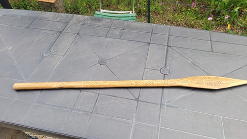 Rare ancien grande lance - grande, tiki