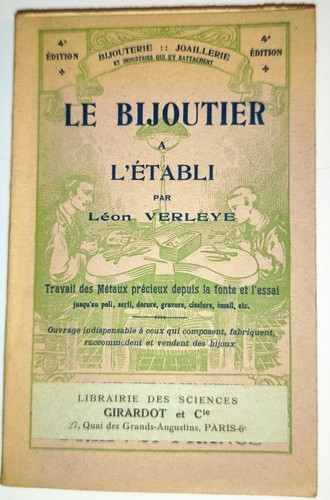 Livre ancien bijouterie - ancien,