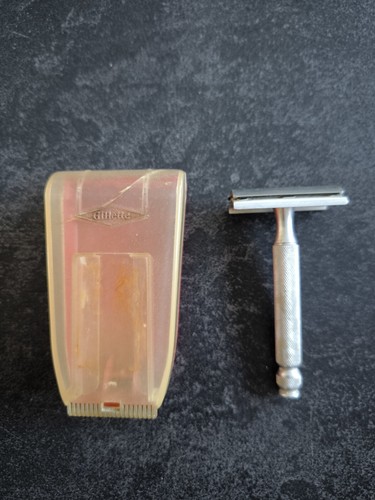 Ancien rasoir gillette avec - rasoir,
