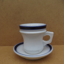 Ancien brûlot Tasse et sous