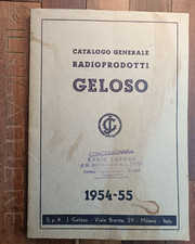 1954/55 GELOSO Catalogue