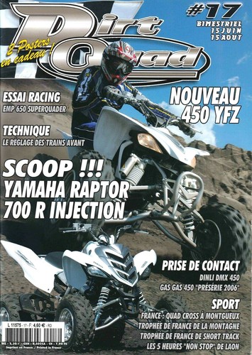 Dirt quad yamaha 700 - n°,
