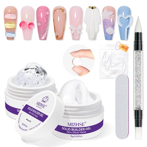 Gel transparent blanc - transparent,