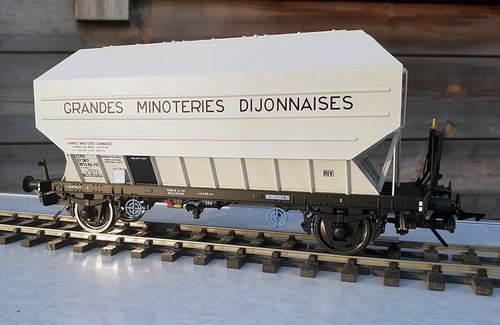 Rail wagon céréalier - rail, 43