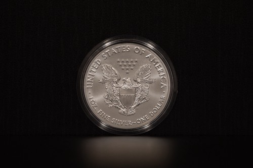 American silver eagle once - silver,