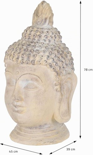 Tête bouddha 78cm - bouddha,