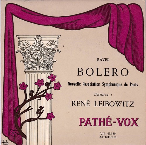 Vinyle ravel bolero rené - 45,