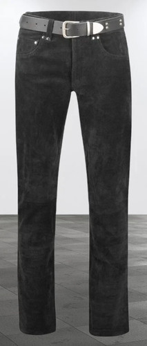 Neuf homme noir - noir, daim