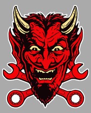 DIABLE ROUGE POUR HARLEY