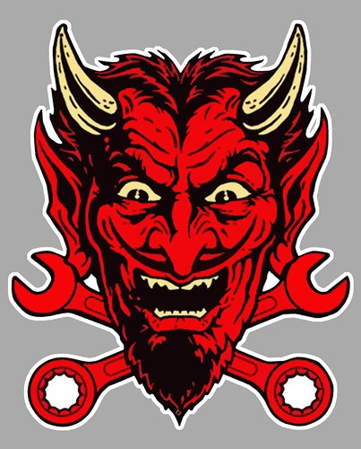 Diable rouge pour - diable,