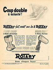 ADVERTISING ADVERTISING 024 1955 ROTARY Coffee Grinder & Electric Drummer