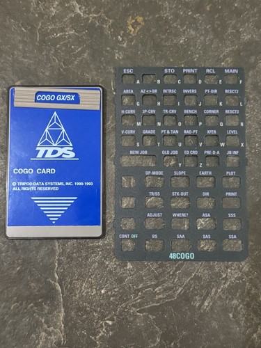 Tds cogo card for - for, hp